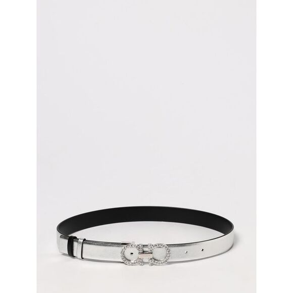 Ferragamo Belt Woman Silver